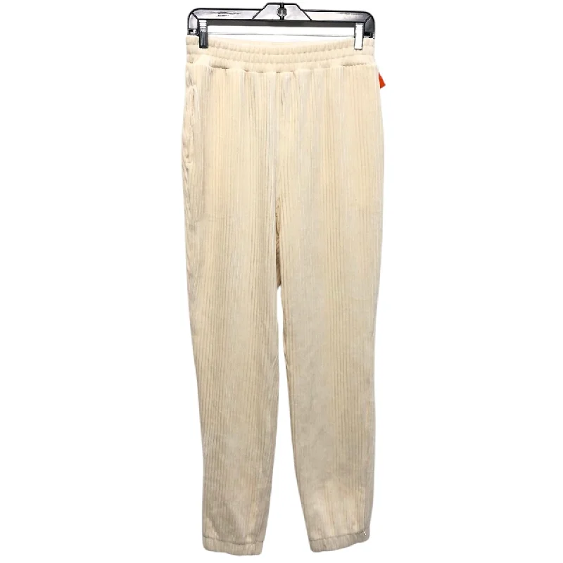 Cozy Wool Pants-Pants Lounge By H&M In Cream, Size:S