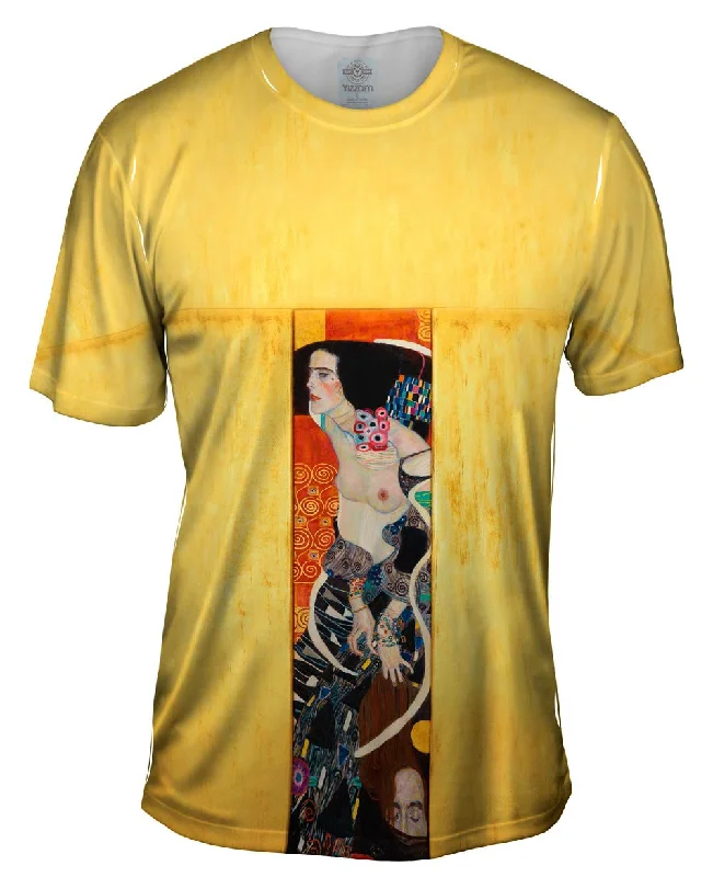 Casual Wear T-Shirt-Gustav Klimt -"Judith II" (1909)