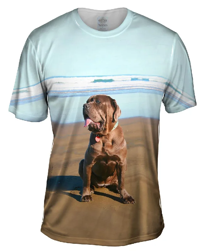 Outdoor T-Shirt-Getting Some Sun Mastiff