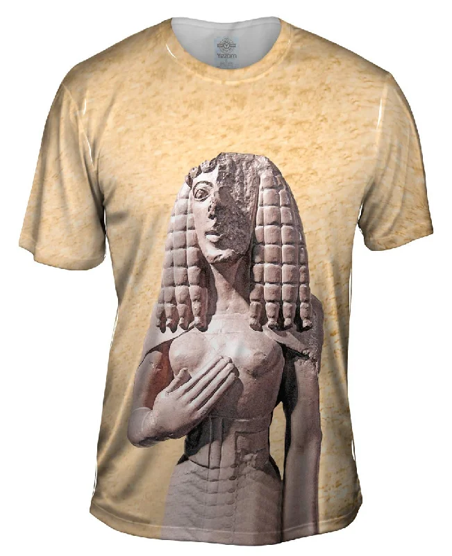 Love Heart T-Shirt-Museum Statue Roman - Egyptian -