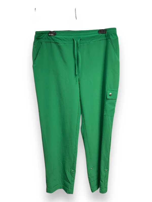 Modern Fit Chinos-Athletic Pants By Chicos In Green, Size: S