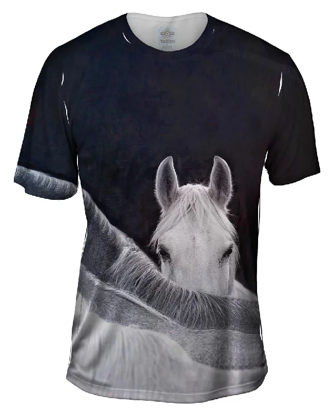 Vintage Car T-Shirt-Mysterious Horse