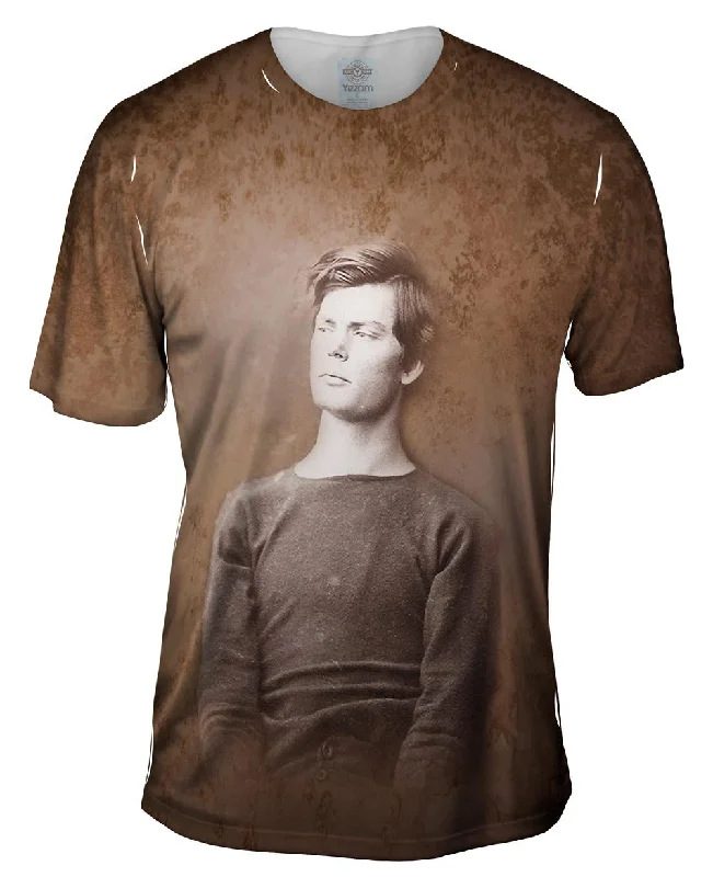 Floral Design T-Shirt-Lewis Payne One Of The Lincoln Conspirators Before His Execution