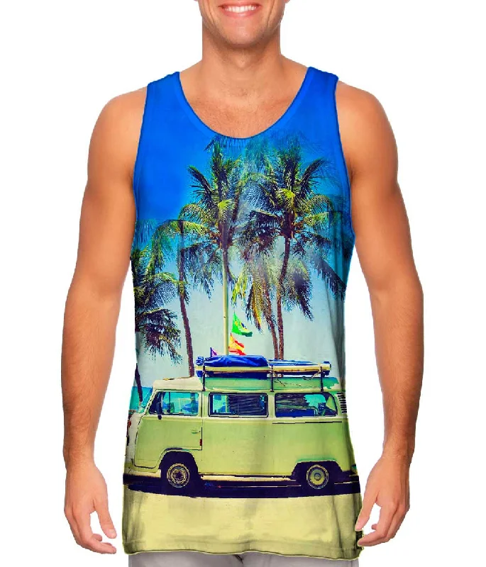 Racerback Tank Top-Peace Love Van