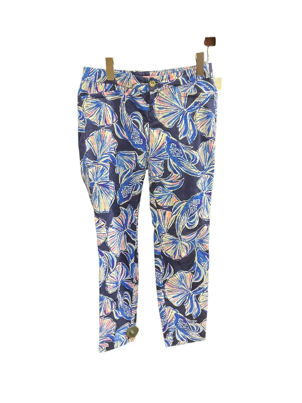 Stylish Stretch Pants-Pants Designer By Lilly Pulitzer  Size: 4