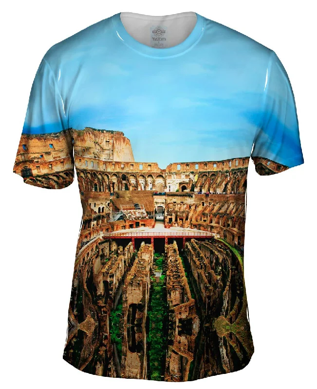 Graphic Artist T-Shirt-Olympic Stadium Ruins