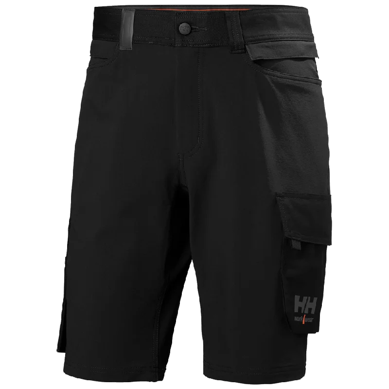 Pocketed Summer Shorts-Helly Hansen 77506 4-Way Stretch Oxford Connect Holster Shorts