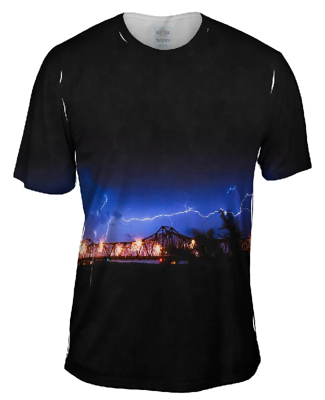 Space Exploration T-Shirt-Lightning Crashes