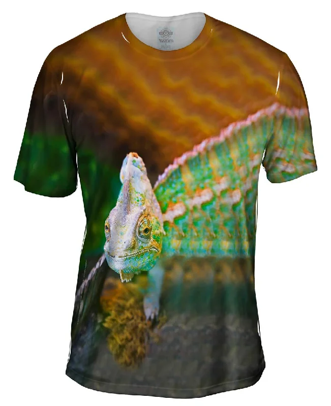 Music Lover T-Shirt-Photogenic Iguana