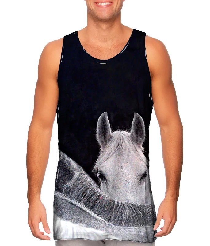 Summer Workout Tank-Mysterious Horse