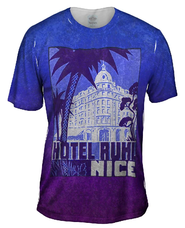 Baseball Graphic T-Shirt-Hotel Auhl Nice France