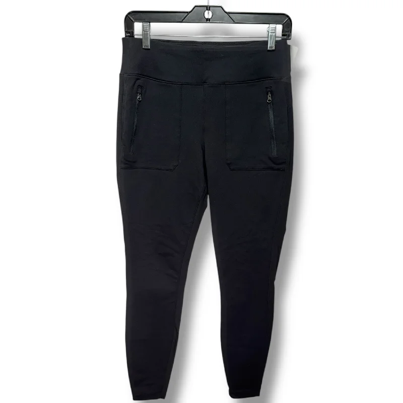 Comfortable Fleece Pants-Athletic Pants By The North Face In Black, Size: M