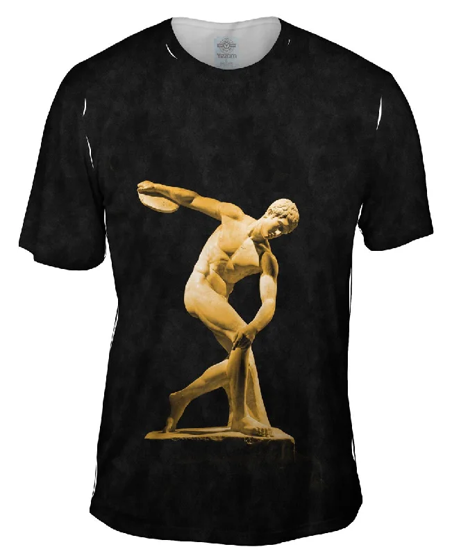 Sports Fan T-Shirt-Jose Angel Peinador - "Discobolo De Miron"