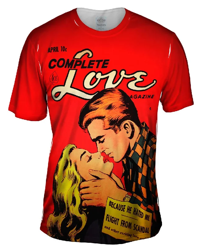 Surf Style T-Shirt-Love Scandal Comic Retro