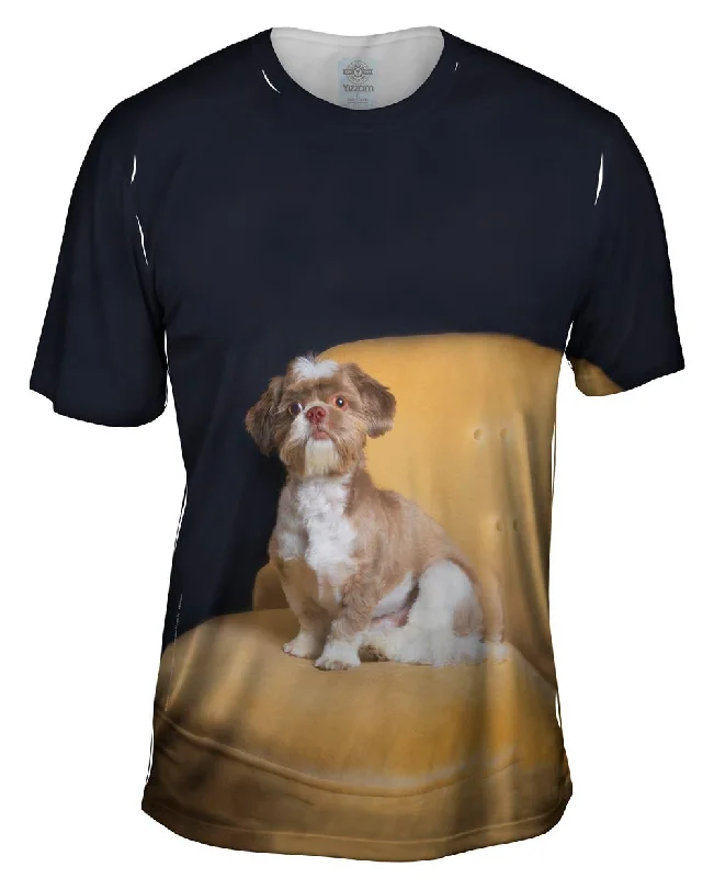 Minimalist T-Shirt-Royal Shihtzu