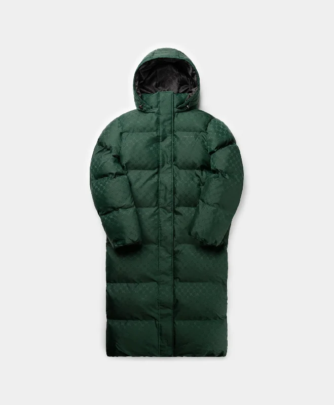 Lightweight Active Jacket-Pine Green Risbeth Puffer