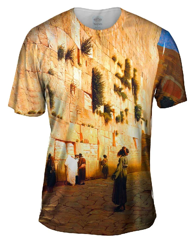 Festival T-Shirt-Jean-Leon Gerome - "Solomons Wall Jerusalem" (1870)