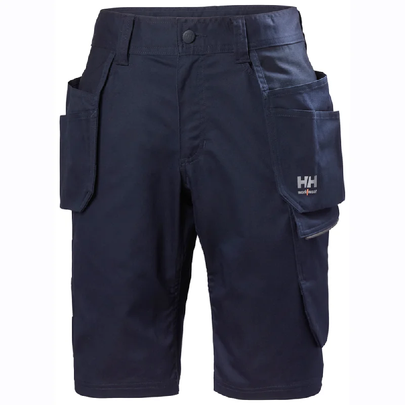 Casual Knit Shorts-Helly Hansen 77541 Manchester 2-Way Stretch Construction Shorts