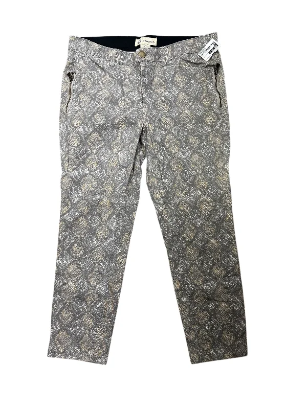 Elegant Formal Pants-Pants Chinos & Khakis By Democracy In Snakeskin Print, Size: 14