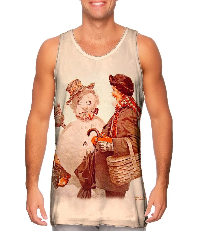 Breathable Sports Vest-Norman Rockwell - "The Party Favors" (1919)