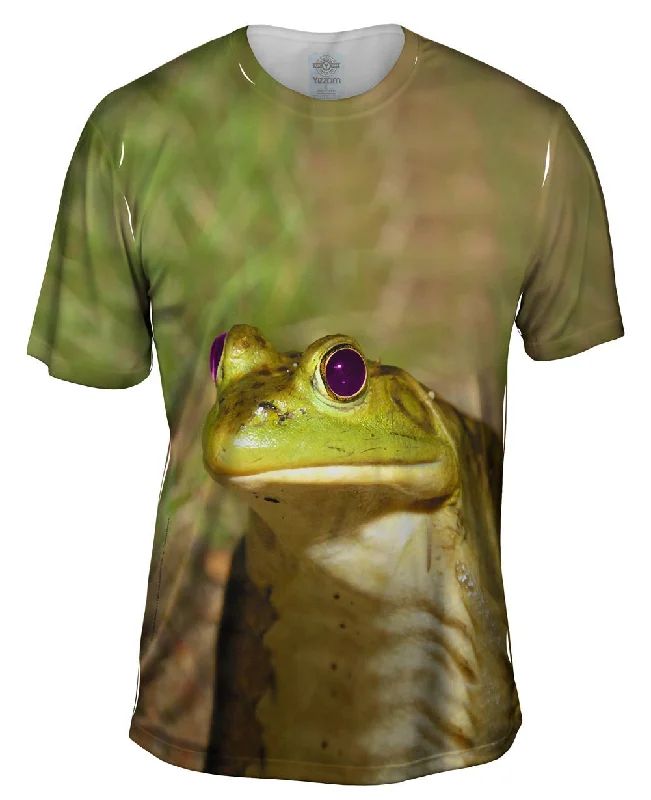 Gym Workout T-Shirt-Purple Eyed Frog