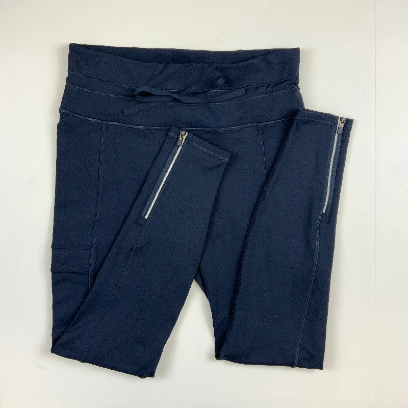 Outdoor Hiking Pants-Athletic Pants By Athleta In Navy, Size: M