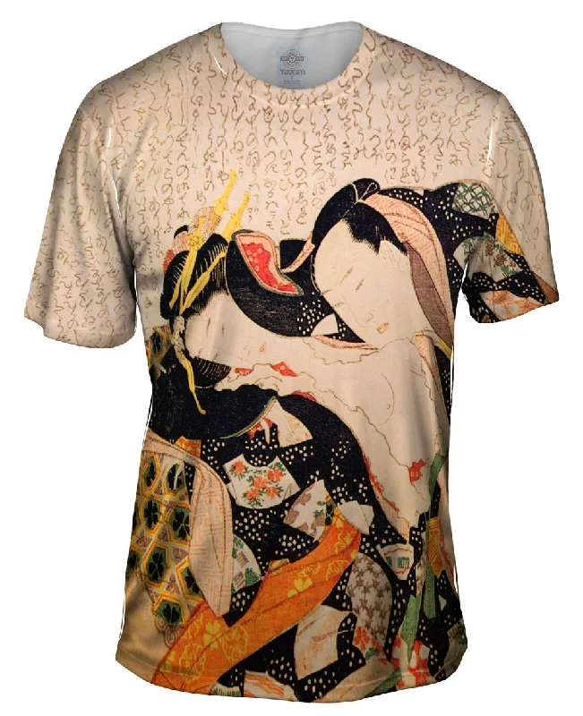 Summer Graphic T-Shirt-Katsushika Hokusai 007