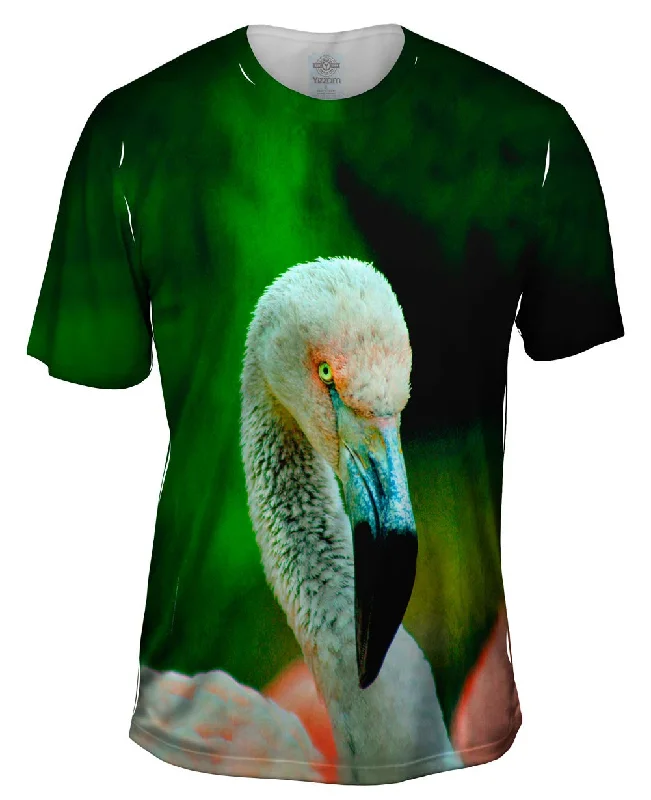 Summer Graphic T-Shirt-Solo Flamingo