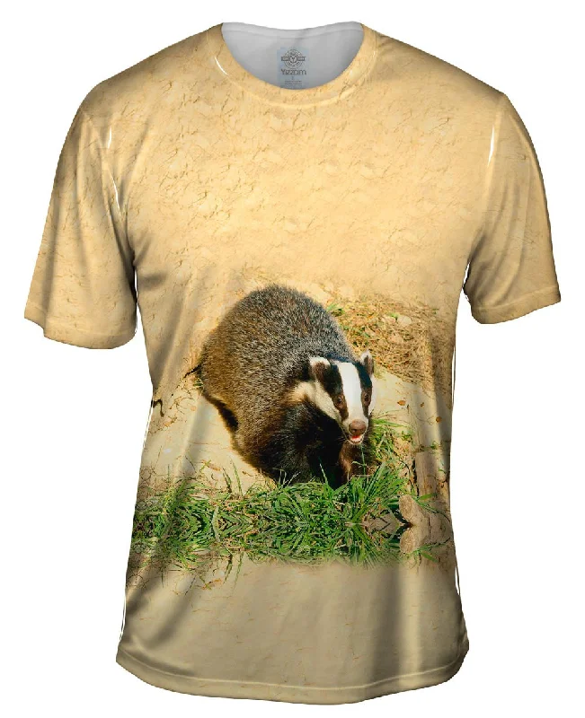 Vintage Music T-Shirt-Honey Badger Enjoy