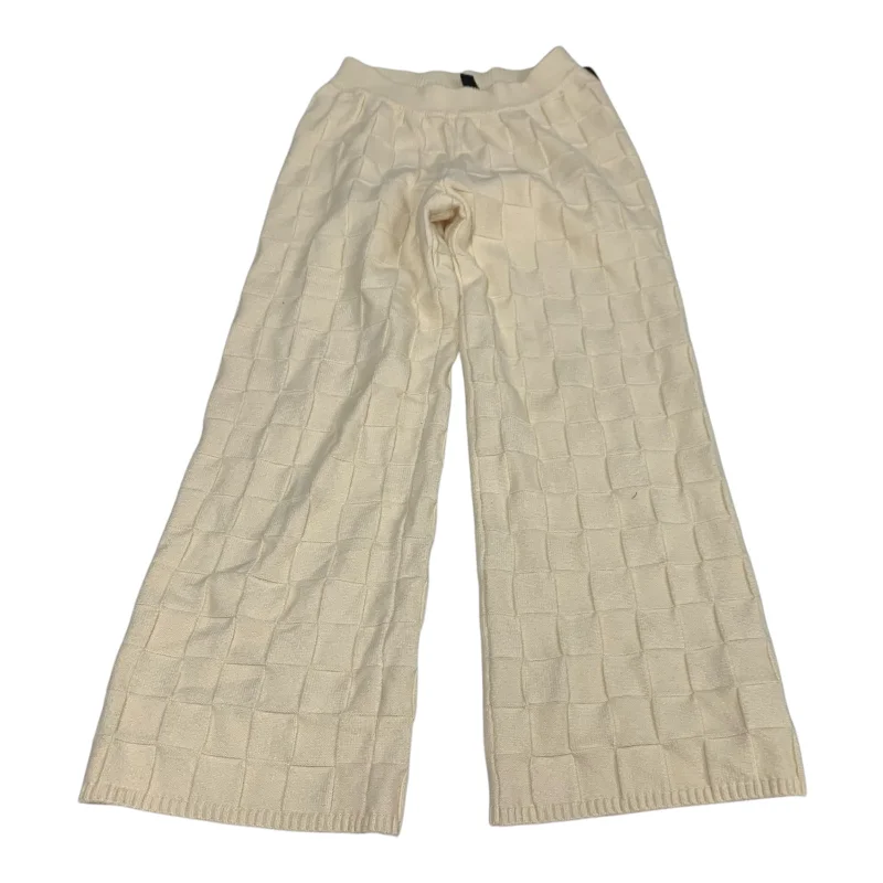 Warm Winter Pants-Pants Lounge By Cider In Cream, Size: S