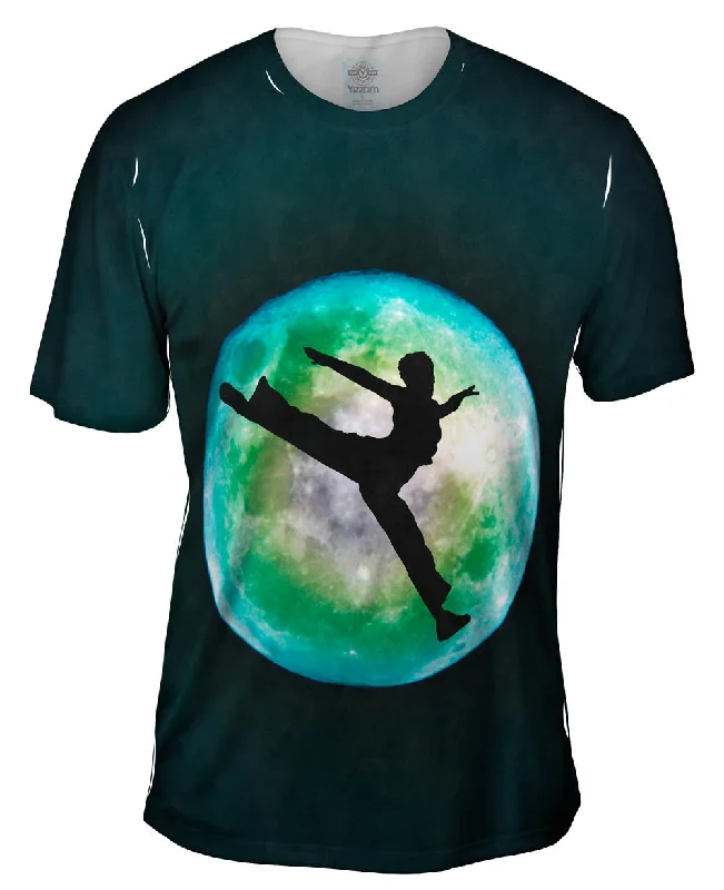 Nature Print T-Shirt-Moon Dancing