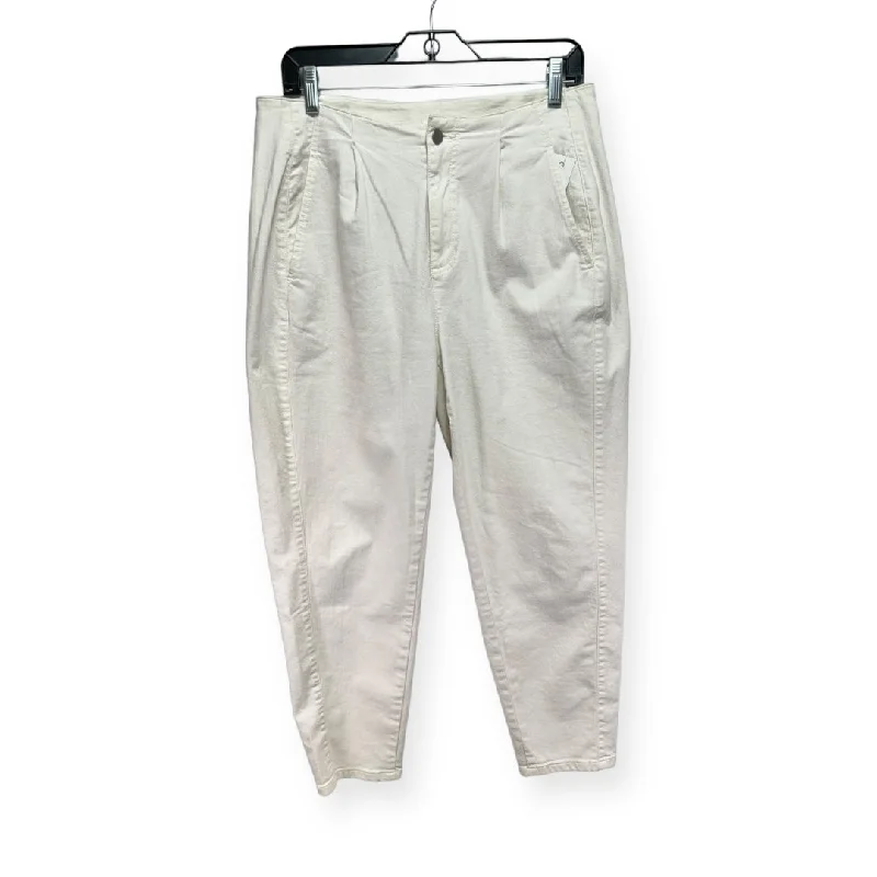 Eco-Friendly Cotton Pants-Pants Designer By Eileen Fisher  Size: 10petite