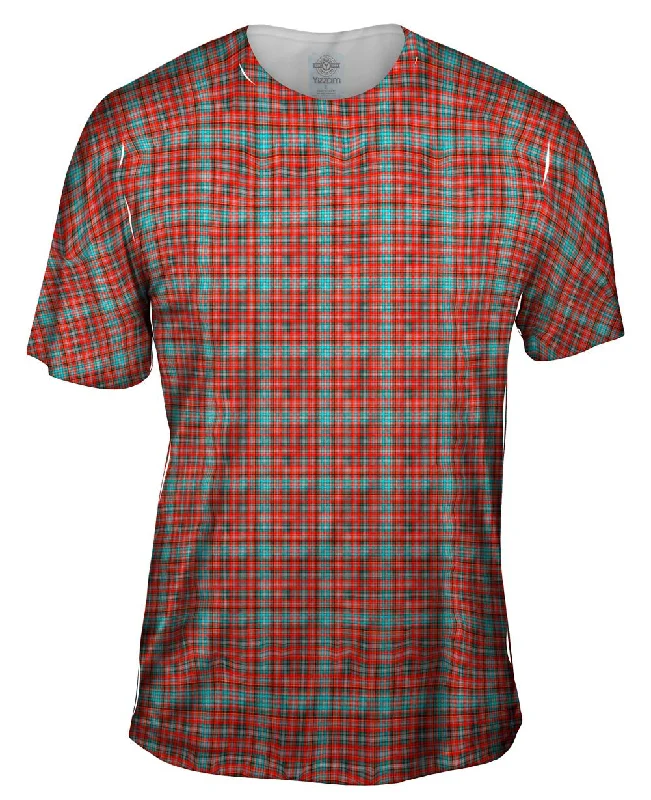 Sports Graphic T-Shirt-Hipster Red Flannel