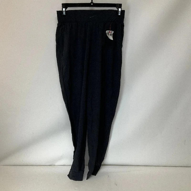 Slim Cut Jogging Pants-Athletic Pants By Nike Apparel In Black, Size: S