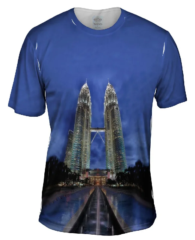 Inspirational T-Shirt-Petronas Twin Towers Kuala Lumpur Malaysia