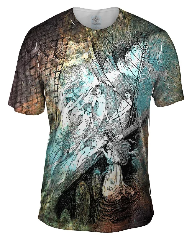 Artistic Expression T-Shirt-Helen Stratton - "Sisters Rising Out Of The Flood" (1899)