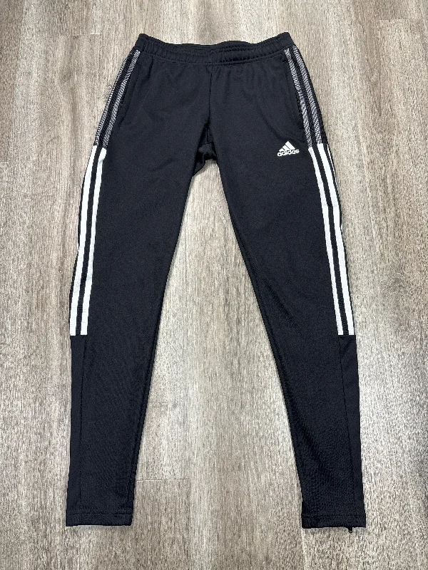 High-Waisted Pants-Pants Joggers By Adidas In Black, Size: Xs