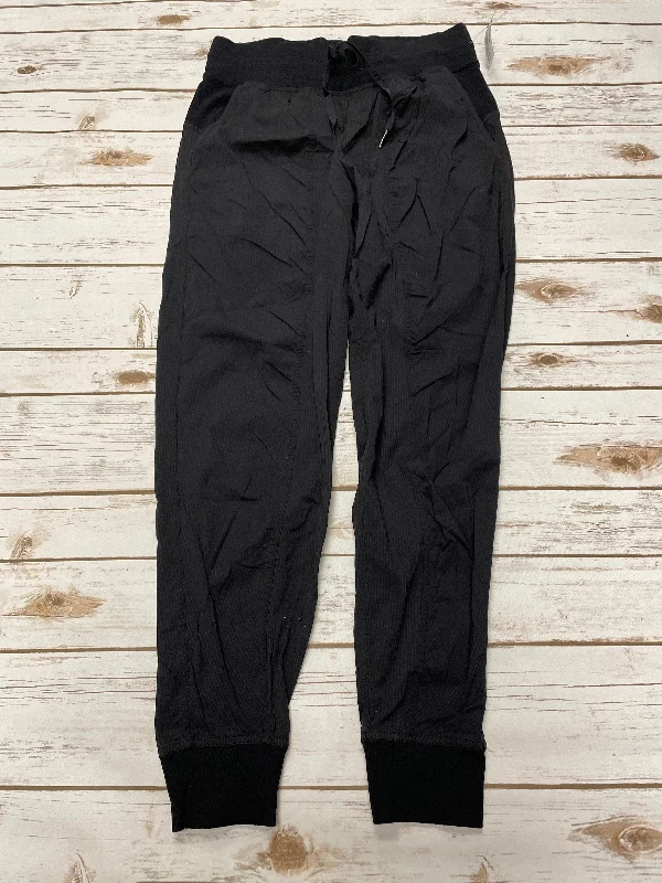 Sports Training Pants-Athletic Pants By Lululemon In Black, Size: 6