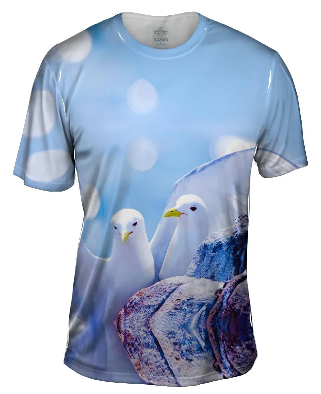 Classic Print T-Shirt-Seagull Fancy