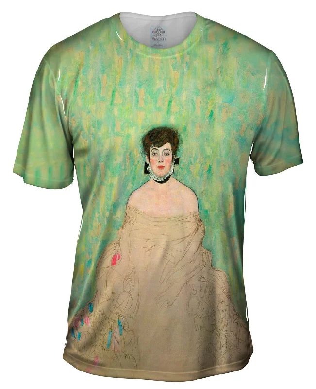 Inspirational T-Shirt-Gustav Klimt -"Amalie Zuckerandl" (1917)