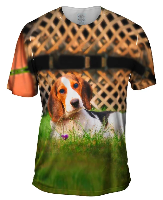 Sports Team T-Shirt-Lounging Beagle