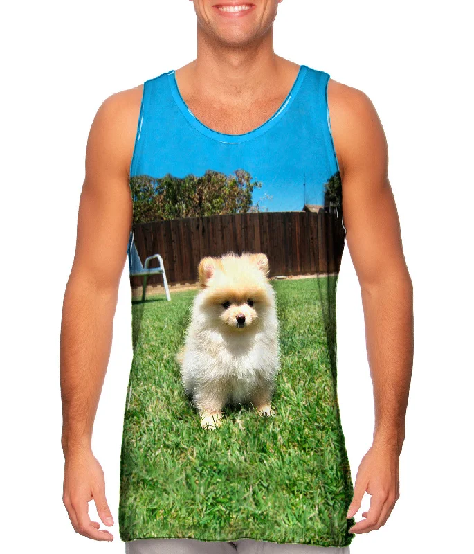 Loose Fit Tank Top-Perfect Backyard Pomeranian