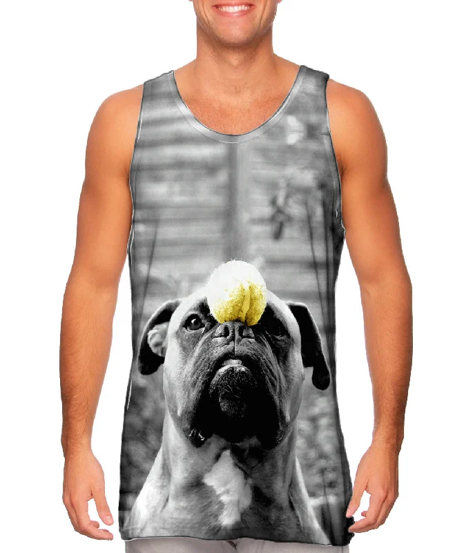 Casual Ribbed Tank-Obedient Boxer