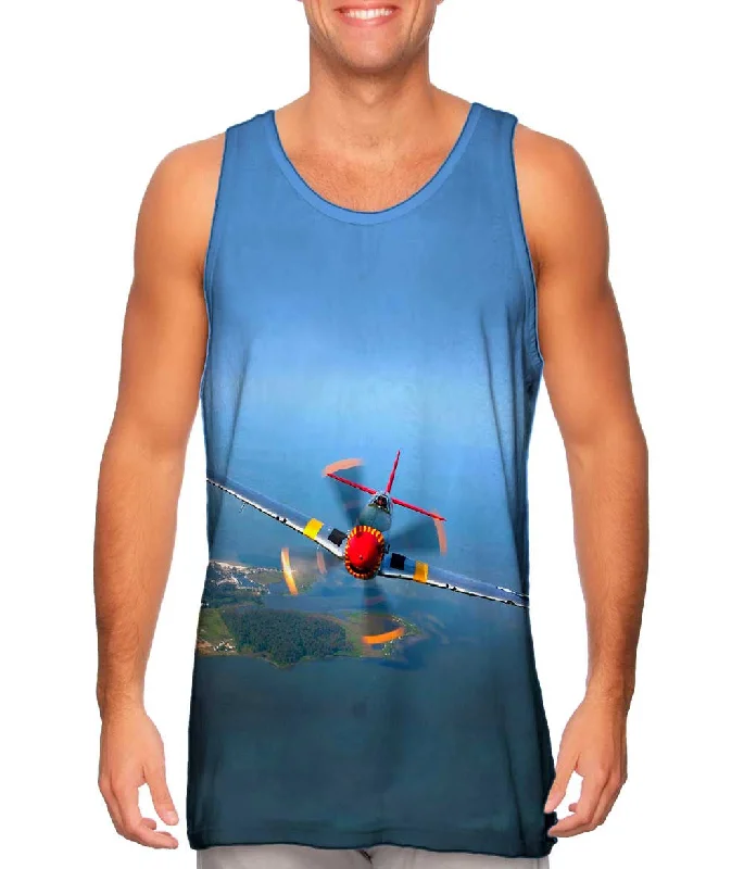 Sporty Training Vest-P 51 Mustang Plane