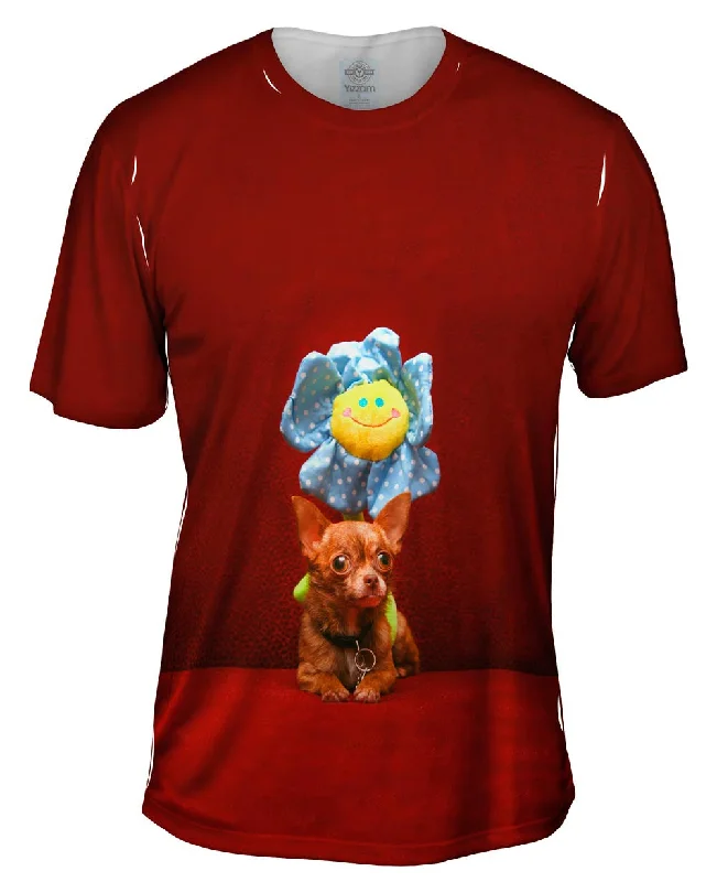 Trending T-Shirt-Happy Birthday Flower Chihuahua