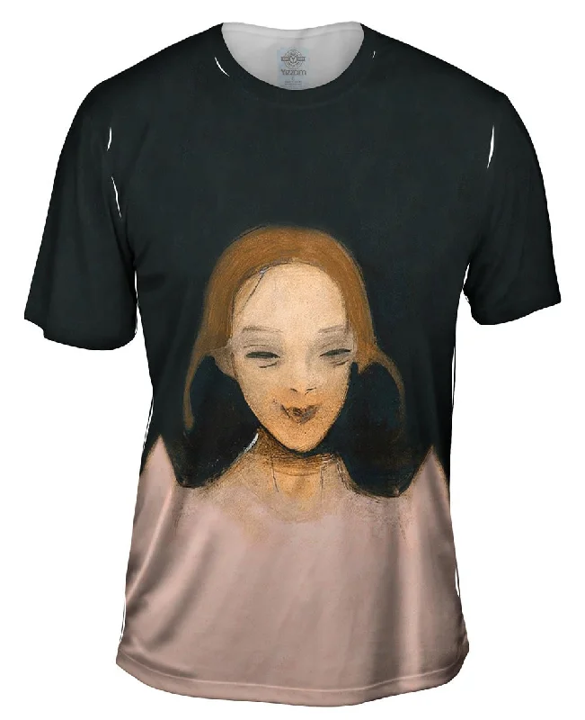 Cool Quotes T-Shirt-Helene Schjerfbeck - "Smiling Girl" (1921)