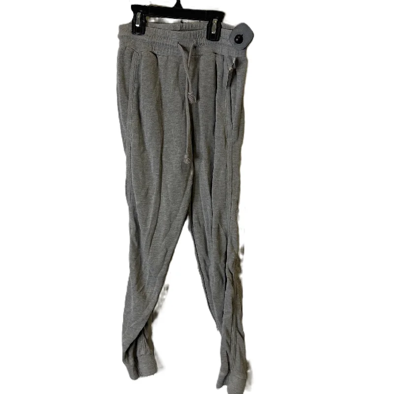 Soft Cotton Jogging Pants-Athletic Pants By Free People In Grey, Size: Xs