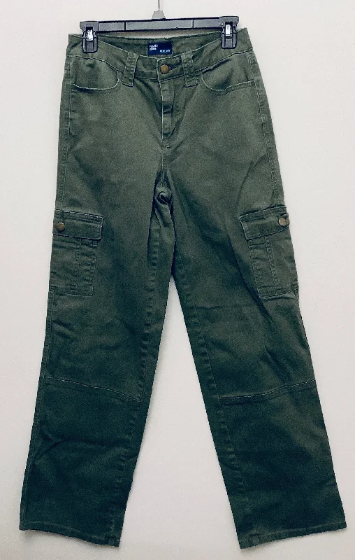 Lightweight Travel Pants-Pants Cargo & Utility By Clothes Mentor In Green, Size: 8