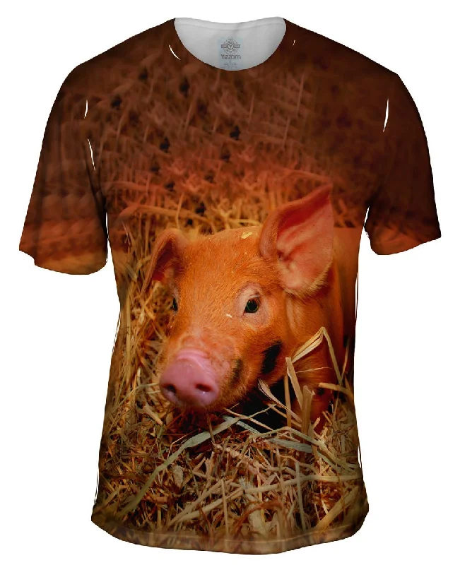 Custom Logo T-Shirt-Ginger Baby Pig