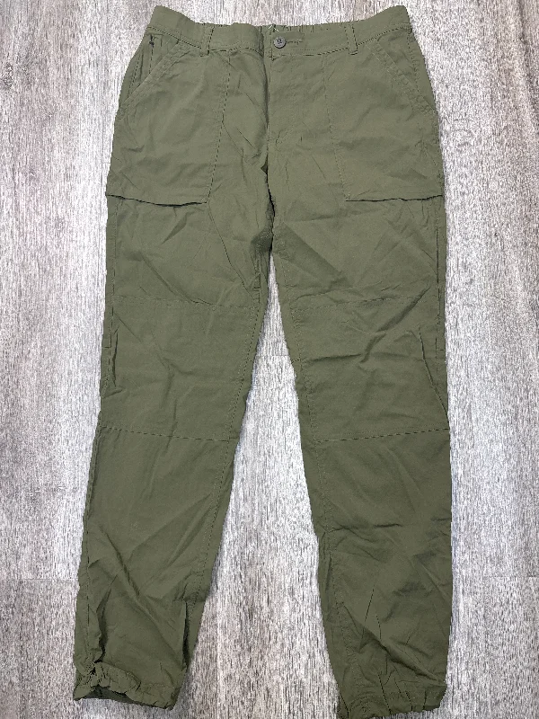 Eco-Friendly Cotton Pants-Athletic Pants By Rei In Green, Size: M